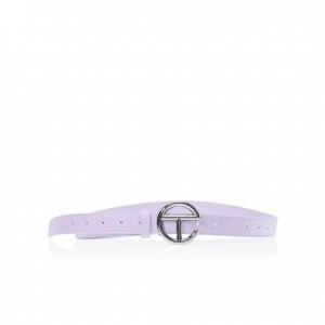 Ceintures Telfar Belts Logo K Argent Lavande | FRMA3065