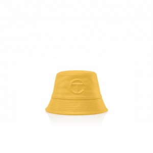 Chapeau Bucket Telfar Bucket Hats Logo A Jaune | FRSO3097