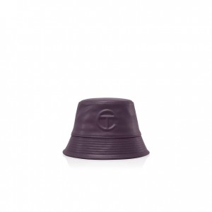 Chapeau Bucket Telfar Bucket Hats Logo I Violette | FRZG3089