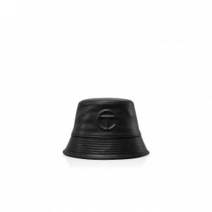 Chapeau Bucket Telfar Bucket Hats Logo T Noir | FRTV3078