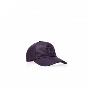 Chapeaux Telfar Hats Logo Embossed J Violette | FROR3127