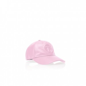 Chapeaux Telfar Hats Logo Embossed L Rose | FRAP3125