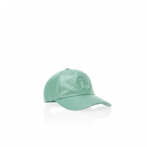 Chapeaux Telfar Hats Logo Embossed Z Vert Olive | FRBC3111