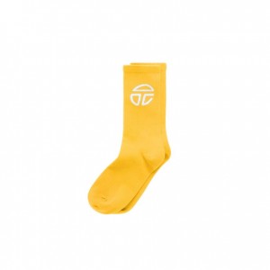 Chaussette Telfar Socks Athlétiques Logo A Jaune | FRIS3172