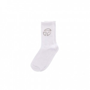 Chaussette Telfar Socks Athlétiques Logo M Blanche | FRZG3160