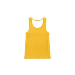 Debardeur Telfar Rib Knits Halter Jaune | FRDN3477