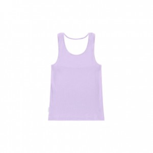 Debardeur Telfar Rib Knits Halter Lavande | FRRW3493