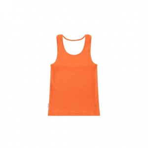 Debardeur Telfar Rib Knits Halter Orange | FRHK3481
