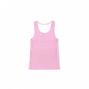 Debardeur Telfar Rib Knits Halter Rose | FRIS3489