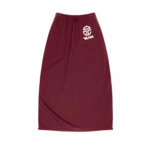 Jupe Telfar Long Sweat Bordeaux | FRWY3347