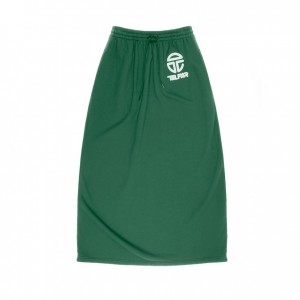 Jupe Telfar Long Sweat Vert Foncé | FRFM3353