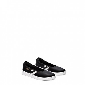 Mocassin Telfar X Converse Pro Cuir Noir | FROR3515