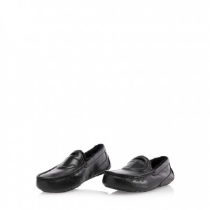 Mocassin Telfar x UGG Noir | FRPQ3514