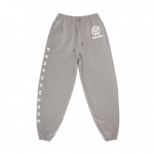 Pantalon Survêtement Telfar Baggy Grise | FRAP3382