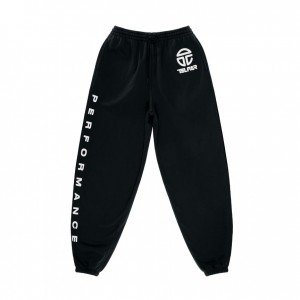 Pantalon Survêtement Telfar Baggy Noir | FRPQ3357