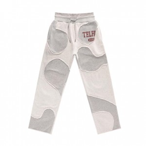 Pantalon Survêtement Telfar Camo Grise | FRYU3361