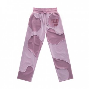 Pantalon Survêtement Telfar Camo Lavande | FRVD3370