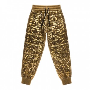 Pantalon Survêtement Telfar x Moose Knuckles Matelassé Doré | FRSO3381