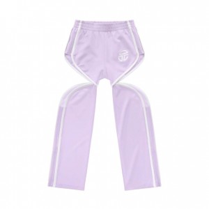 Pantalon Telfar Thigh Hole Piste Lavande | FRPQ3286