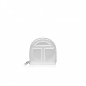 Portefeuilles Telfar Wallets Logo Ⅰ Argent | FRAP3001