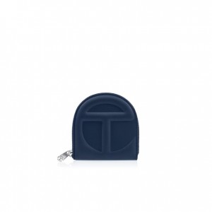 Portefeuilles Telfar Wallets Logo ② Bleu Marine | FREX3177