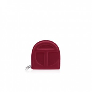 Portefeuilles Telfar Wallets Logo Ⅷ Bordeaux | FRVD3183