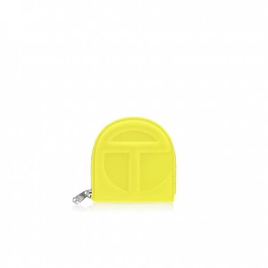 Portefeuilles Telfar Wallets Logo Ⅲ Jaune | FRKI3188