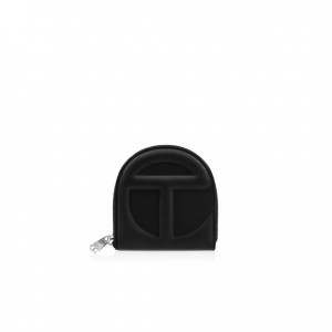 Portefeuilles Telfar Wallets Logo ⑤ Noir | FRYU3174
