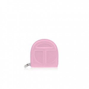 Portefeuilles Telfar Wallets Logo Ⅶ Rose | FRCE3184