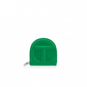 Portefeuilles Telfar Wallets Logo Ⅹ Vert | FRNB3181