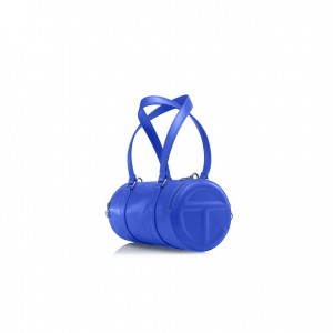 Sac Polochon Telfar Medium Bleu | FRYU3543