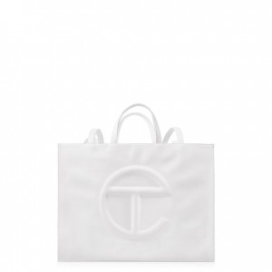 Sac Shopping Telfar Large Blanche | FRSO3589
