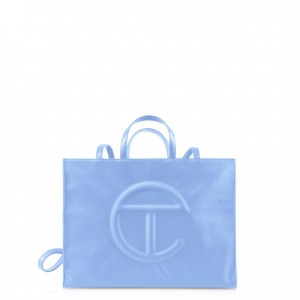 Sac Shopping Telfar Large Bleu | FRHK3664