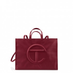 Sac Shopping Telfar Large Bordeaux | FRMA3601