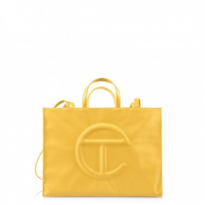 Sac Shopping Telfar Large Jaune | FRMA3628