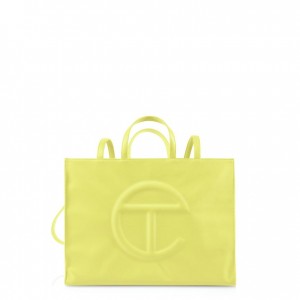 Sac Shopping Telfar Large Jaune | FRSO3634