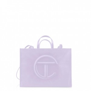 Sac Shopping Telfar Large Lavande | FROR3592