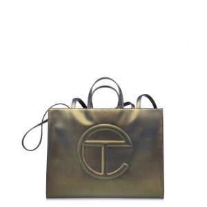 Sac Shopping Telfar Large Vert | FRFM3691