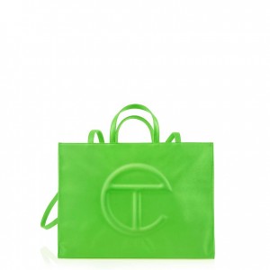 Sac Shopping Telfar Large Vert | FRXF3658