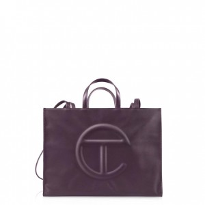 Sac Shopping Telfar Large Violette | FREX3598