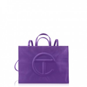 Sac Shopping Telfar Large Violette | FRYU3595