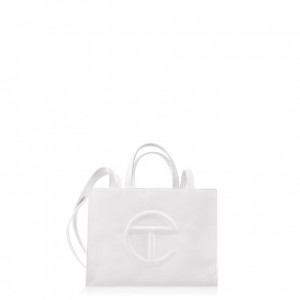 Sac Shopping Telfar Medium Blanche | FRDN3588
