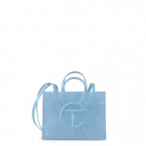 Sac Shopping Telfar Medium Bleu | FRFM3666