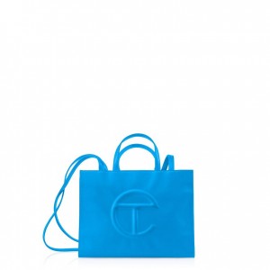 Sac Shopping Telfar Medium Bleu | FRLH3660