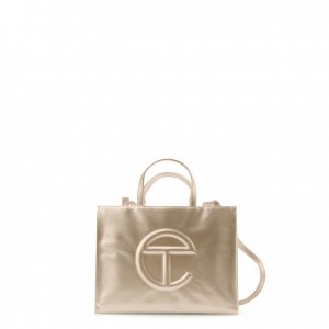 Sac Shopping Telfar Medium Doré | FRNB3681