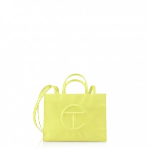 Sac Shopping Telfar Medium Jaune | FRDN3633