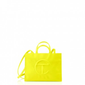 Sac Shopping Telfar Medium Jaune | FRHK3630