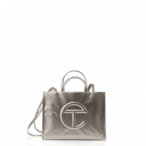 Sac Shopping Telfar Medium Marron | FRAP3687