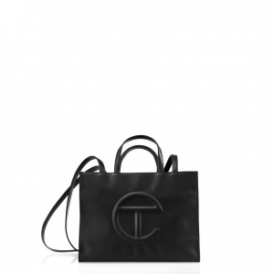 Sac Shopping Telfar Medium Noir | FREX3573