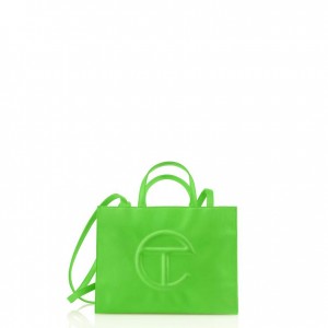 Sac Shopping Telfar Medium Vert | FRCE3657